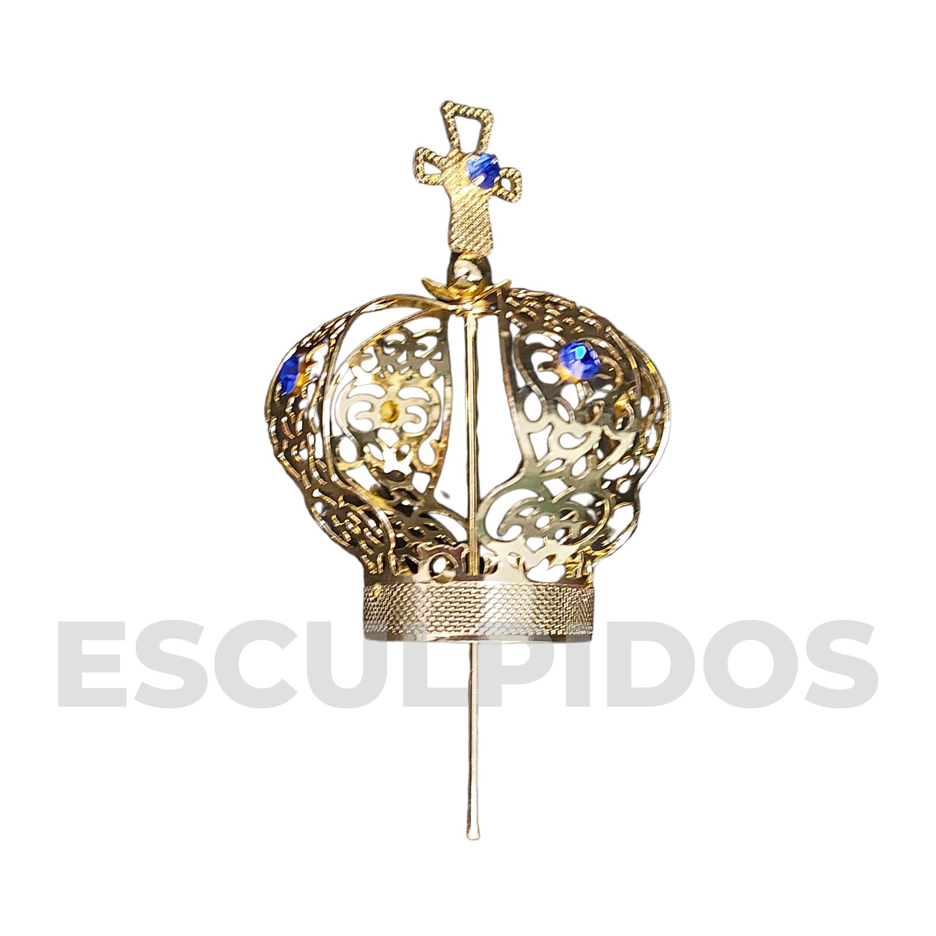 Coroa de Metal F2 - Nº5 - 5,5 cm - Imagem 3