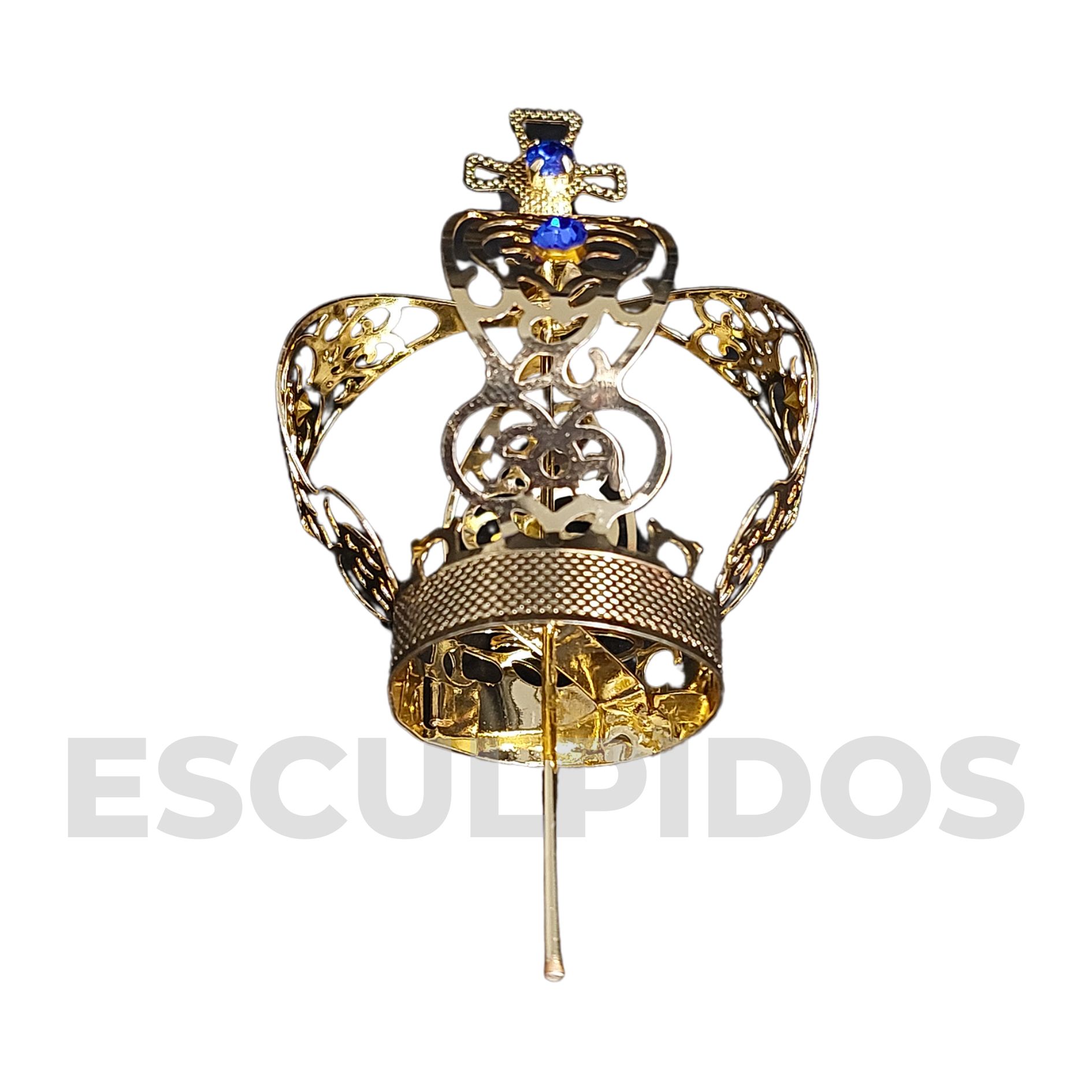 Coroa de Metal F2 - Nº5 - 5,5 cm - Imagem 4