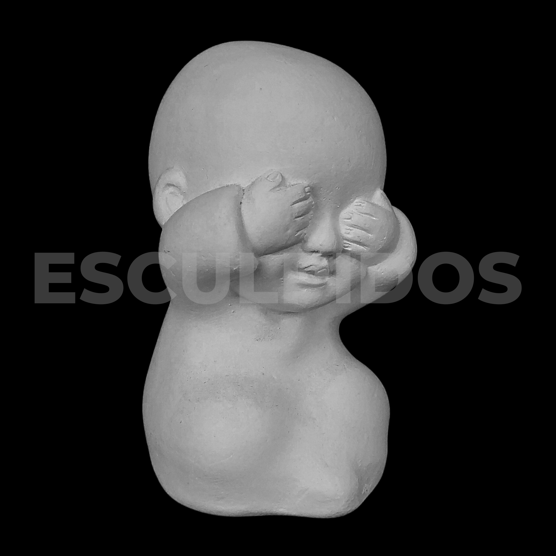 Buda Baby Cego - Trio - 10 Cm - Imagem 2