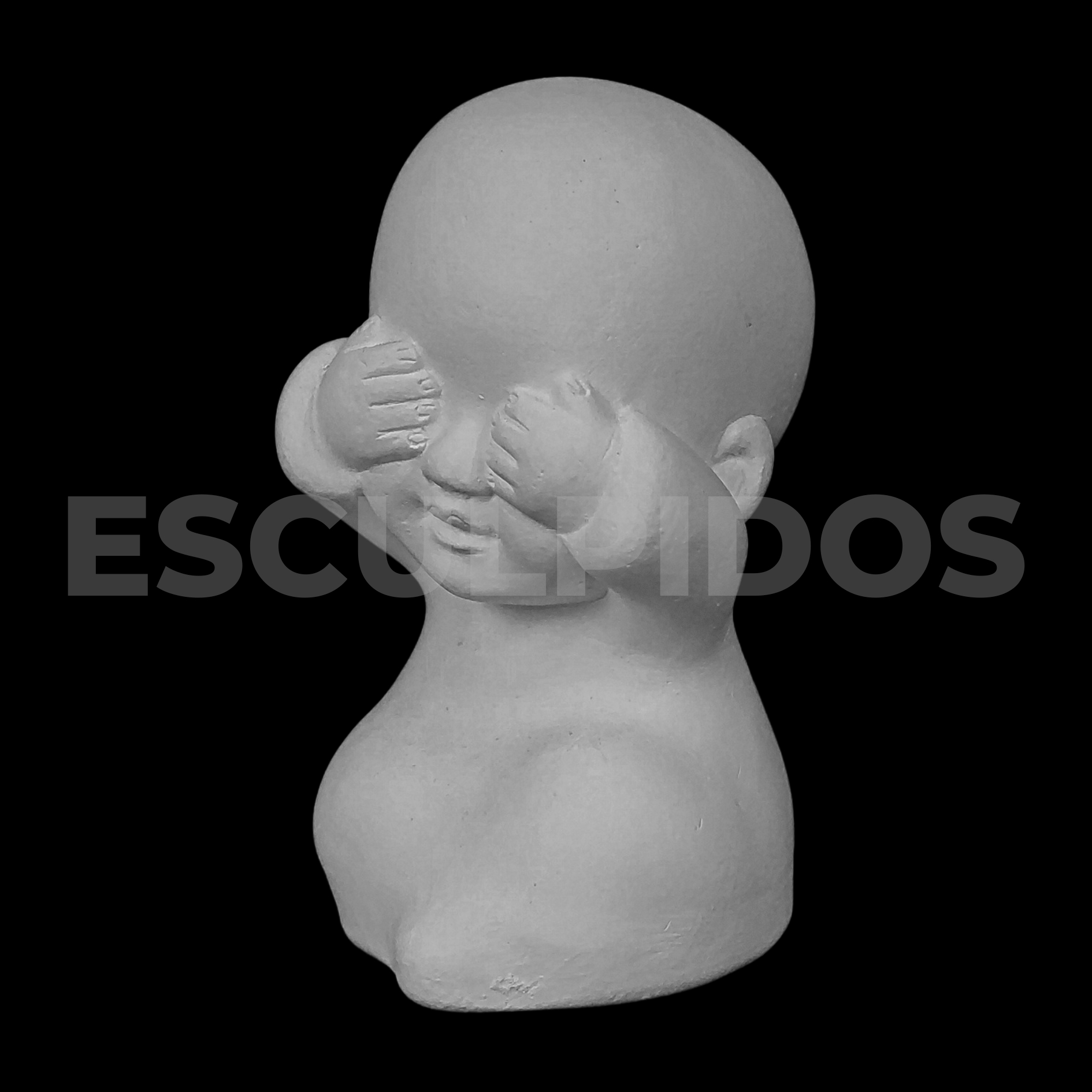 Buda Baby Cego - Trio - 10 Cm - Imagem 3