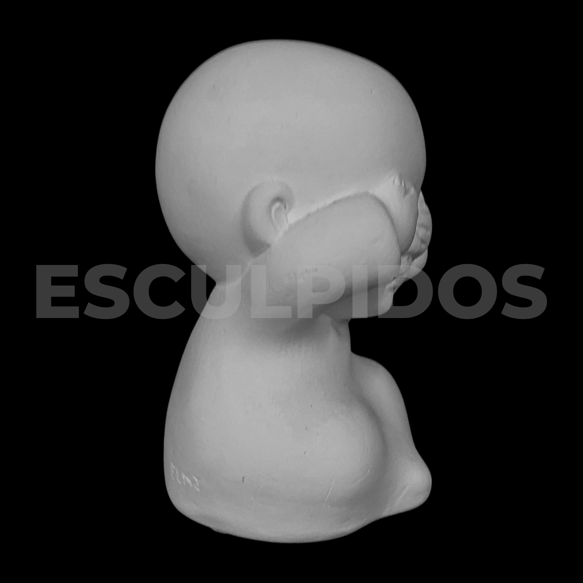 Buda Baby Cego - Trio - 10 Cm - Imagem 4