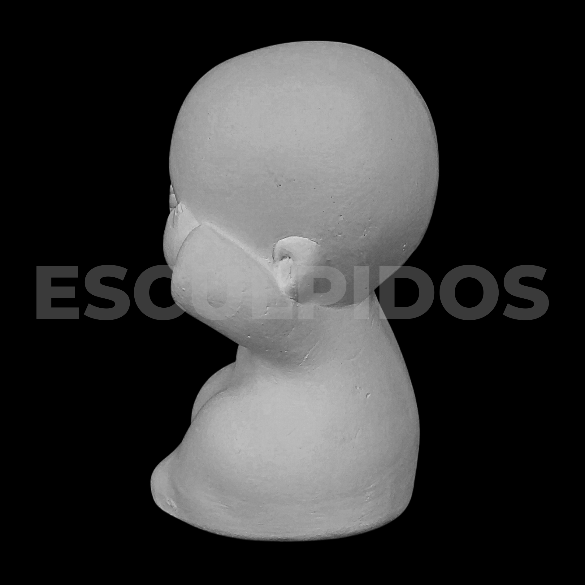 Buda Baby Cego - Trio - 10 Cm - Imagem 5
