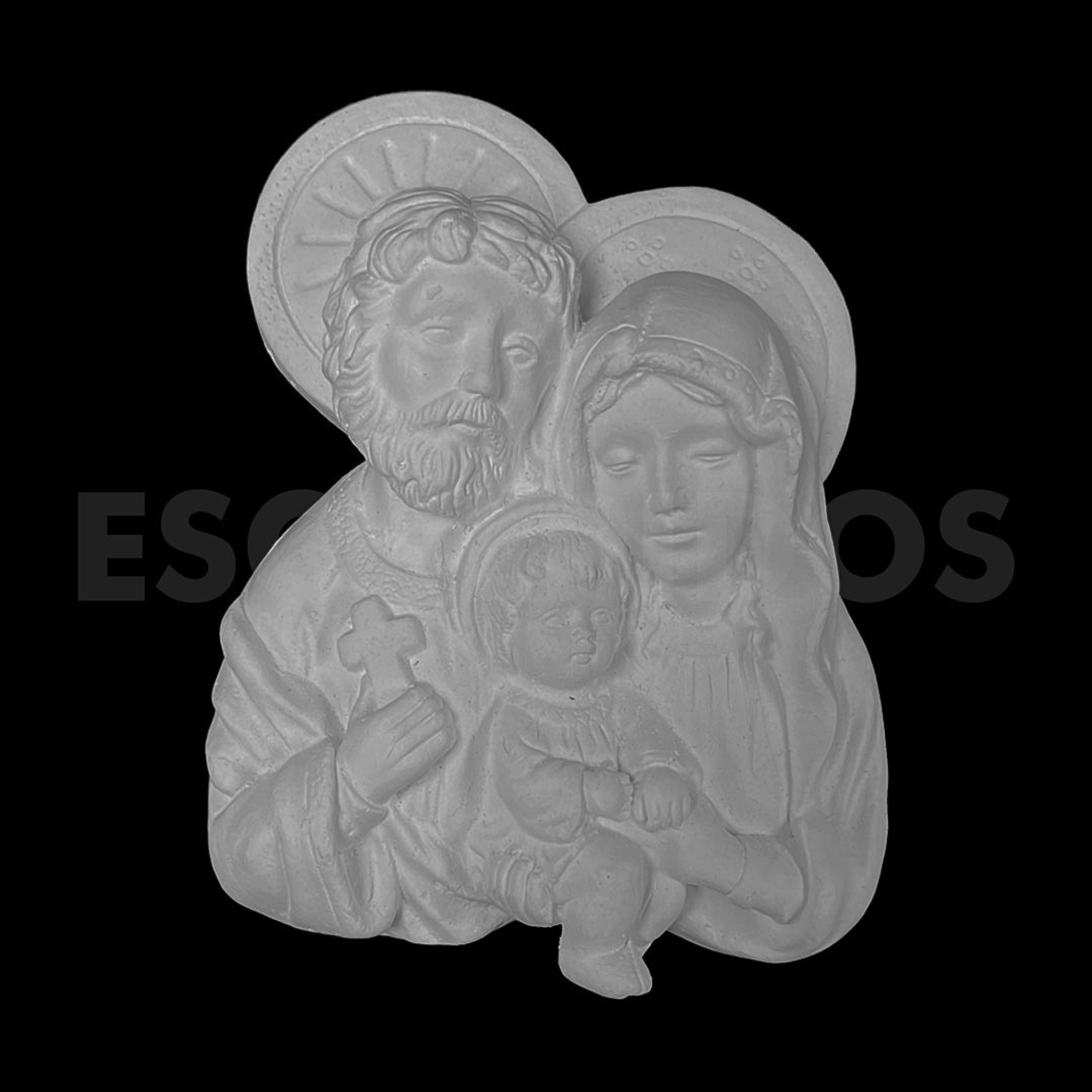 Sagrada Família Aplique - 12 Cm