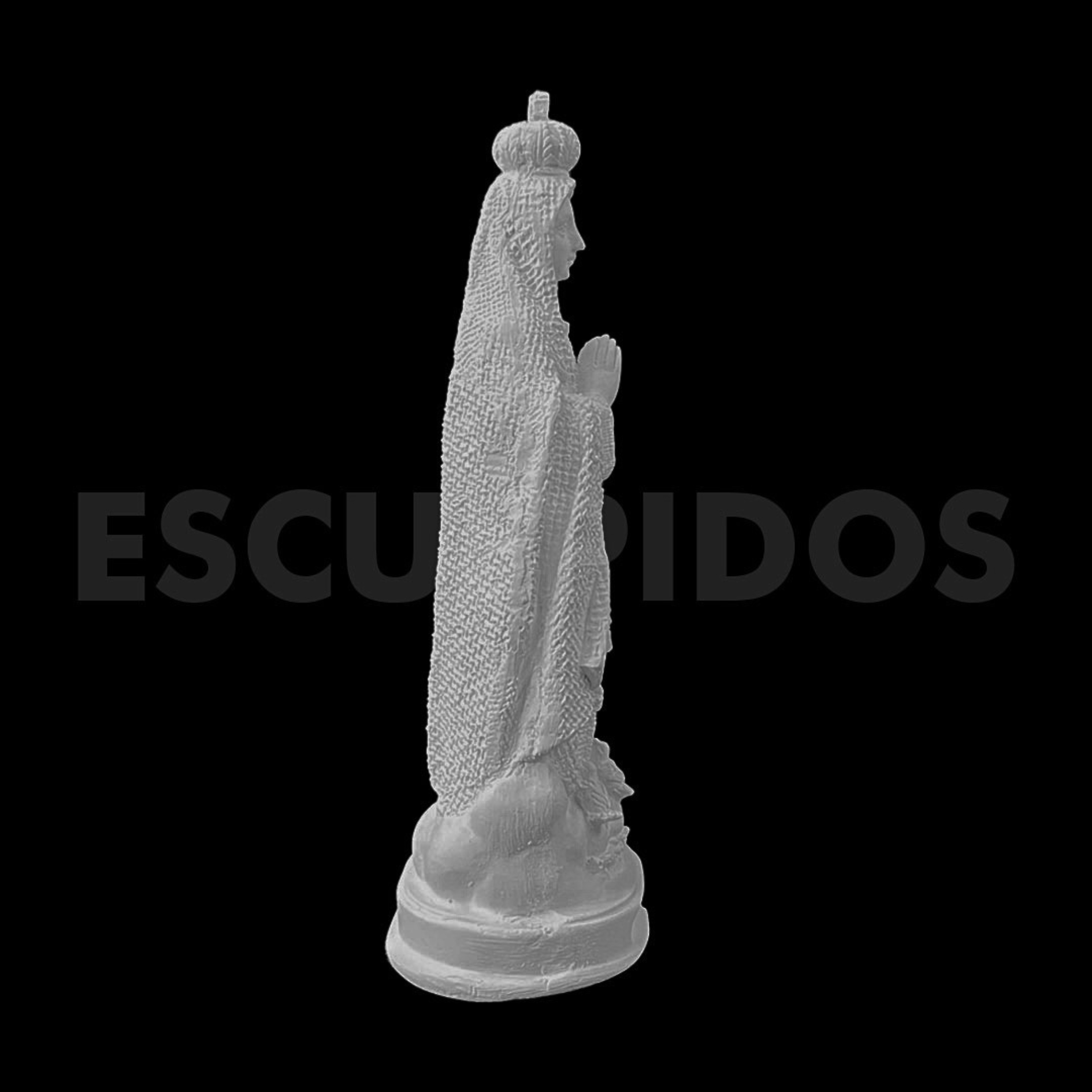Nossa Senhora de Fátima - 13 Cm - Imagem 4