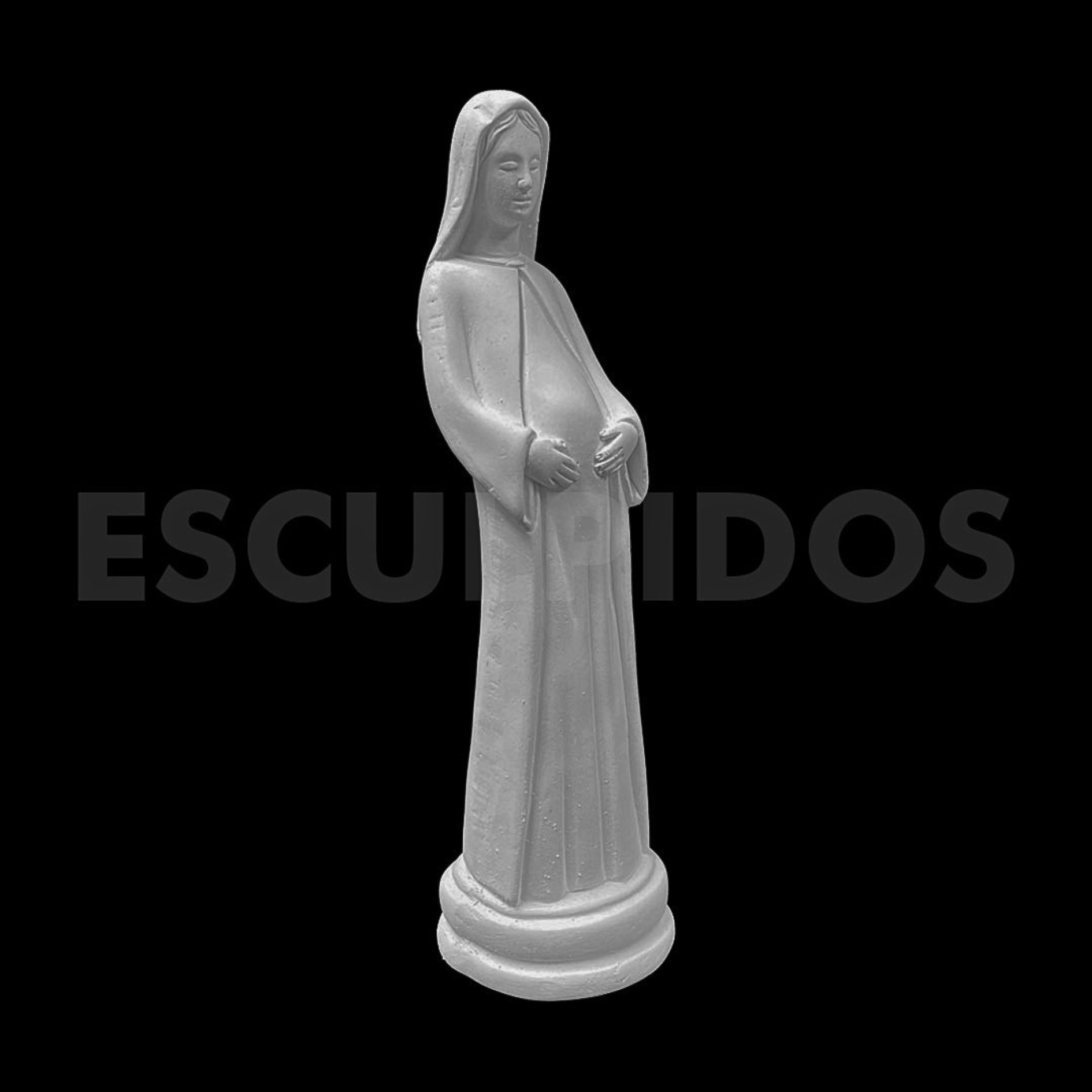 Nossa Senhora Grávida - 22 Cm - Imagem 2