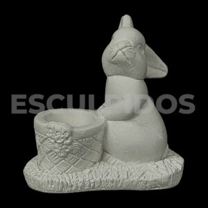 Coelho Orelhinha para Baixo - 14 cm
