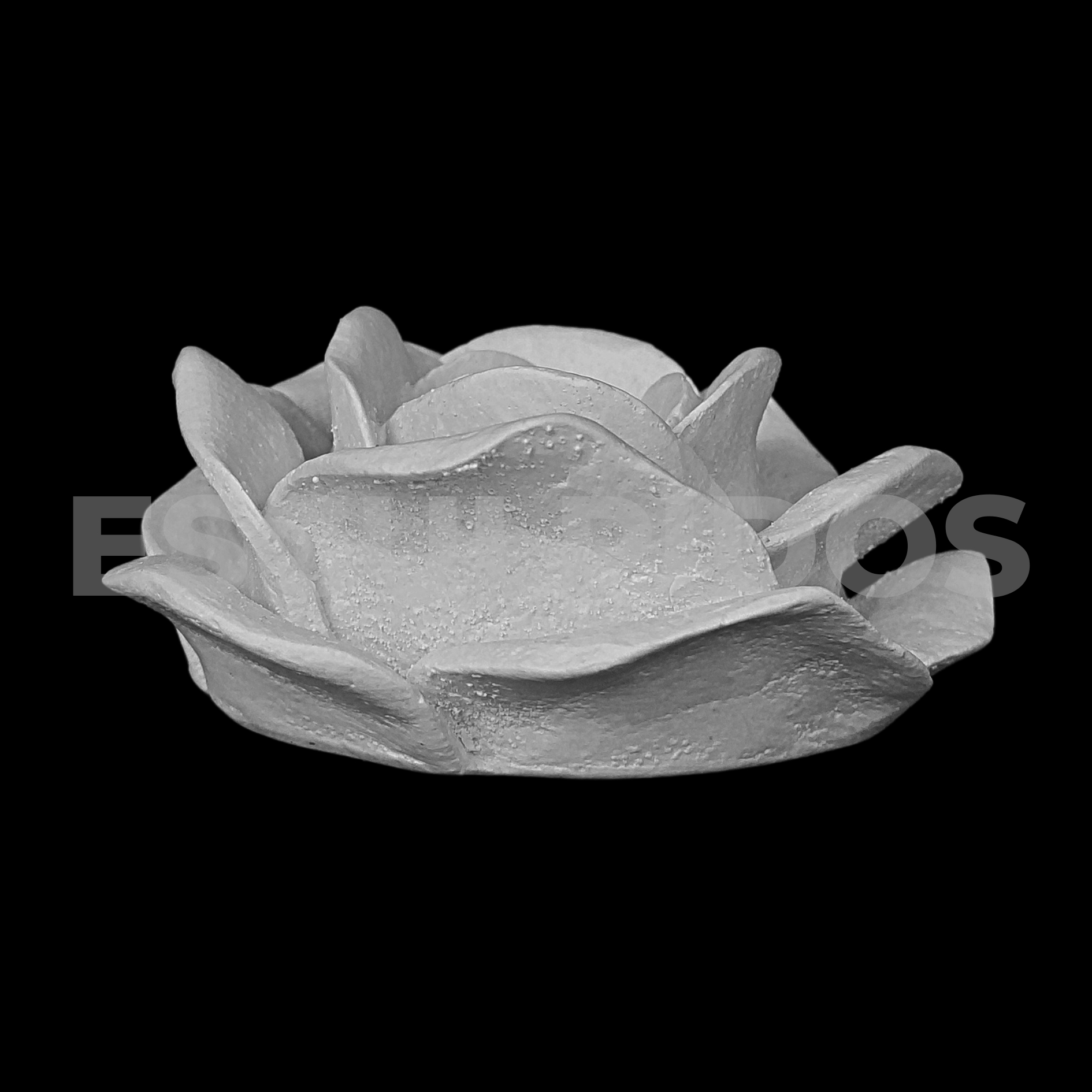 Rosa Aplique - 9 x 9 cm - Imagem 3