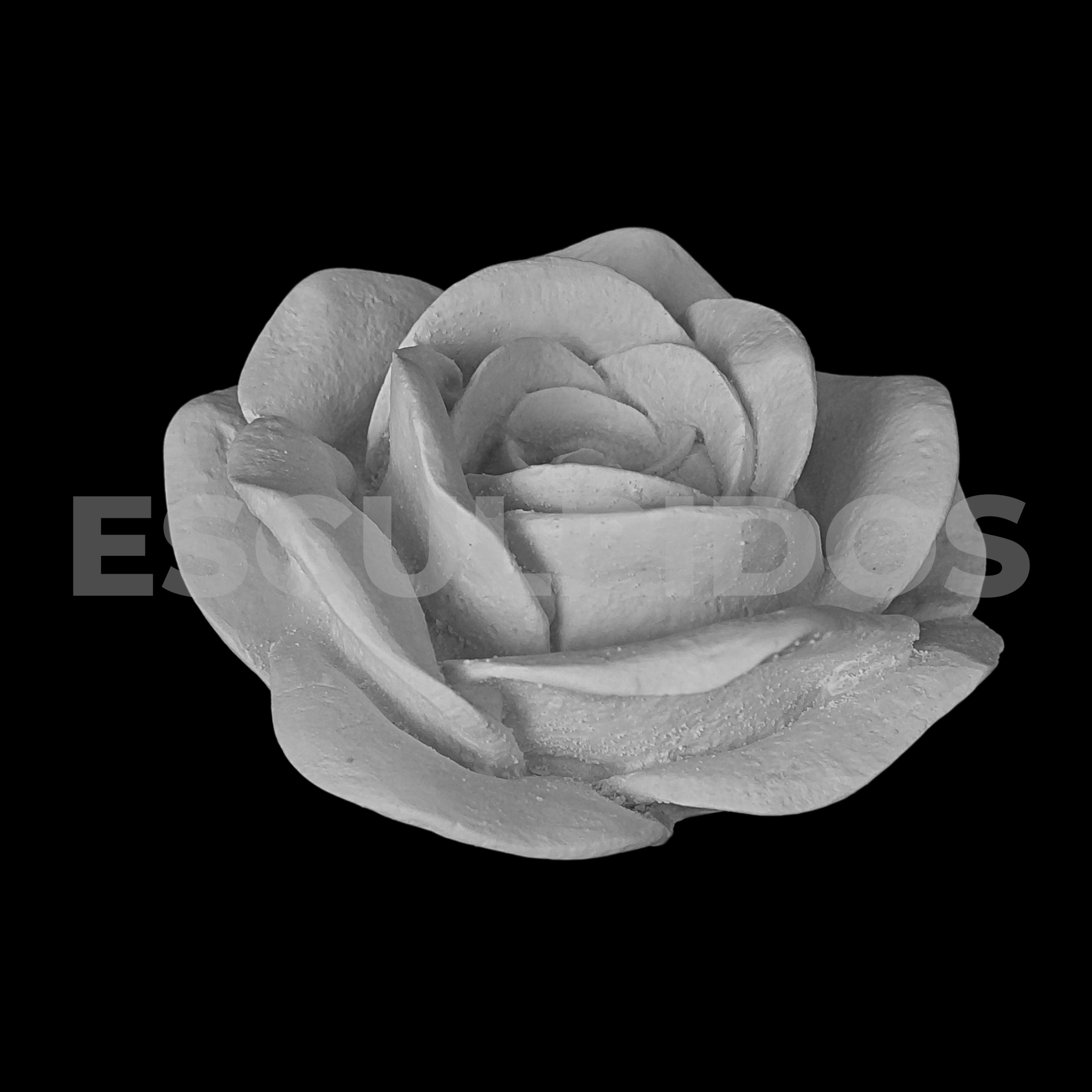 Rosa Aplique - 9 x 9 cm - Imagem 2