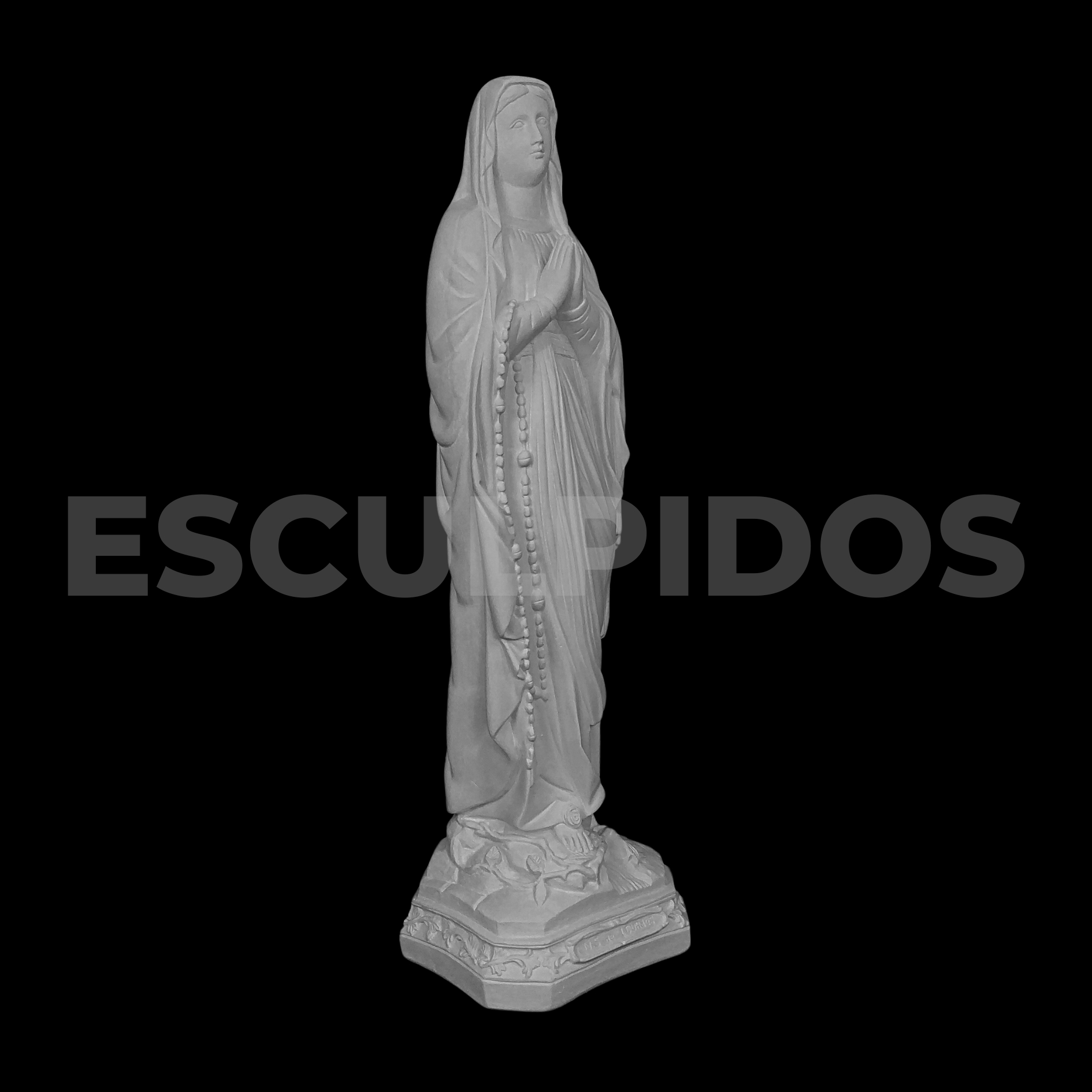 Nossa Senhora De Lourdes - 62 cm - Imagem 2
