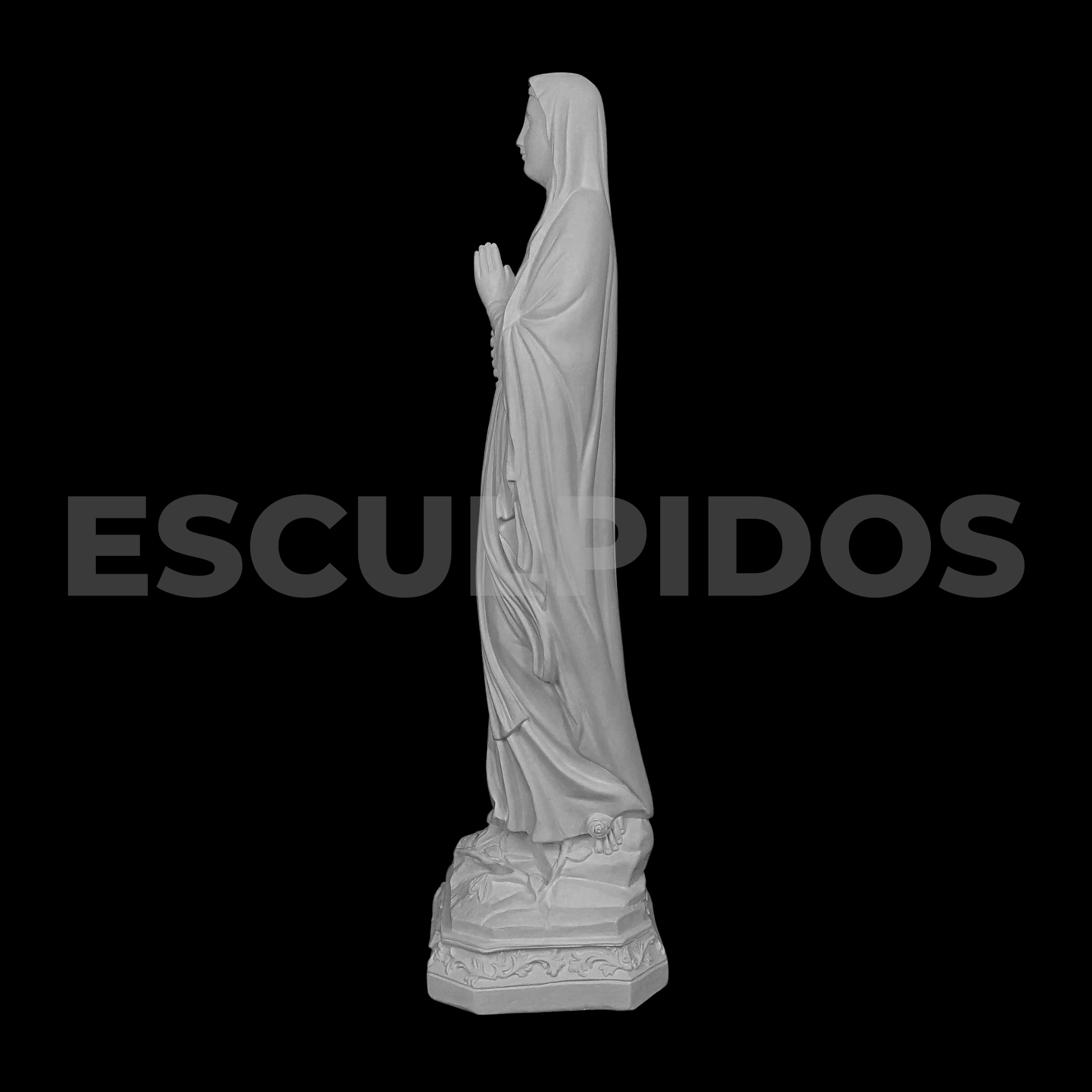 Nossa Senhora De Lourdes - 62 cm - Imagem 5
