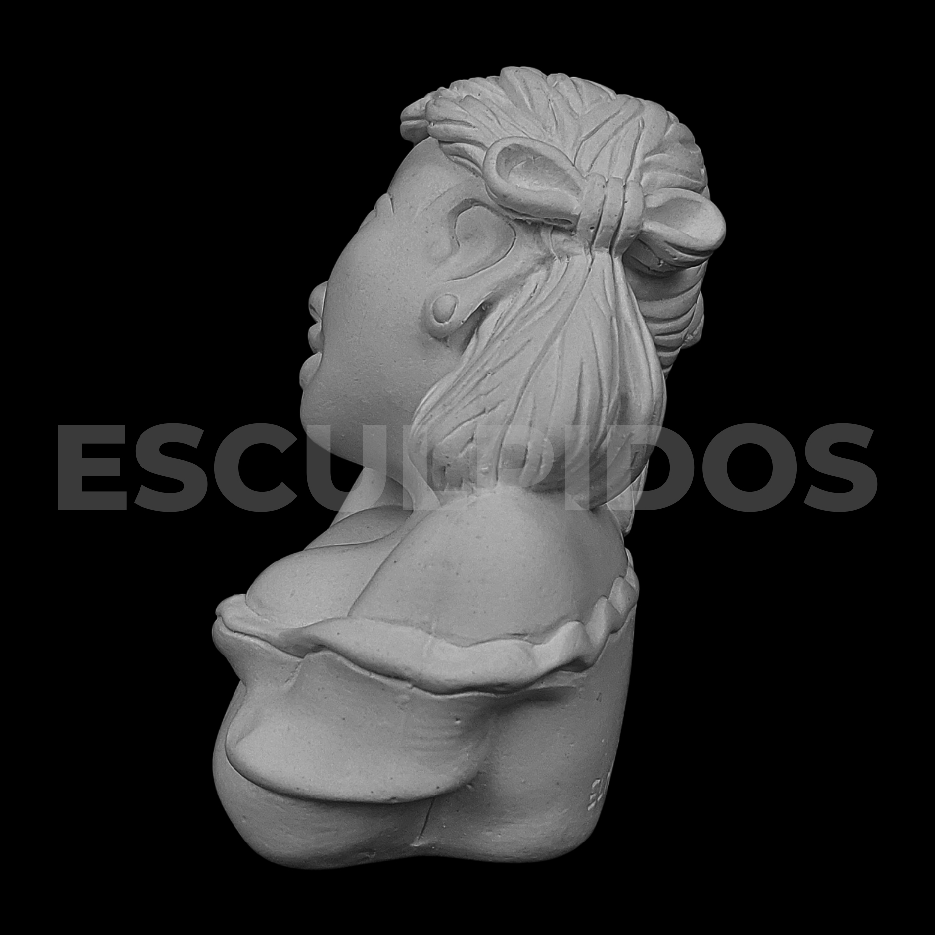 Namoradeira Duas Tranças - 11 cm - Imagem 5