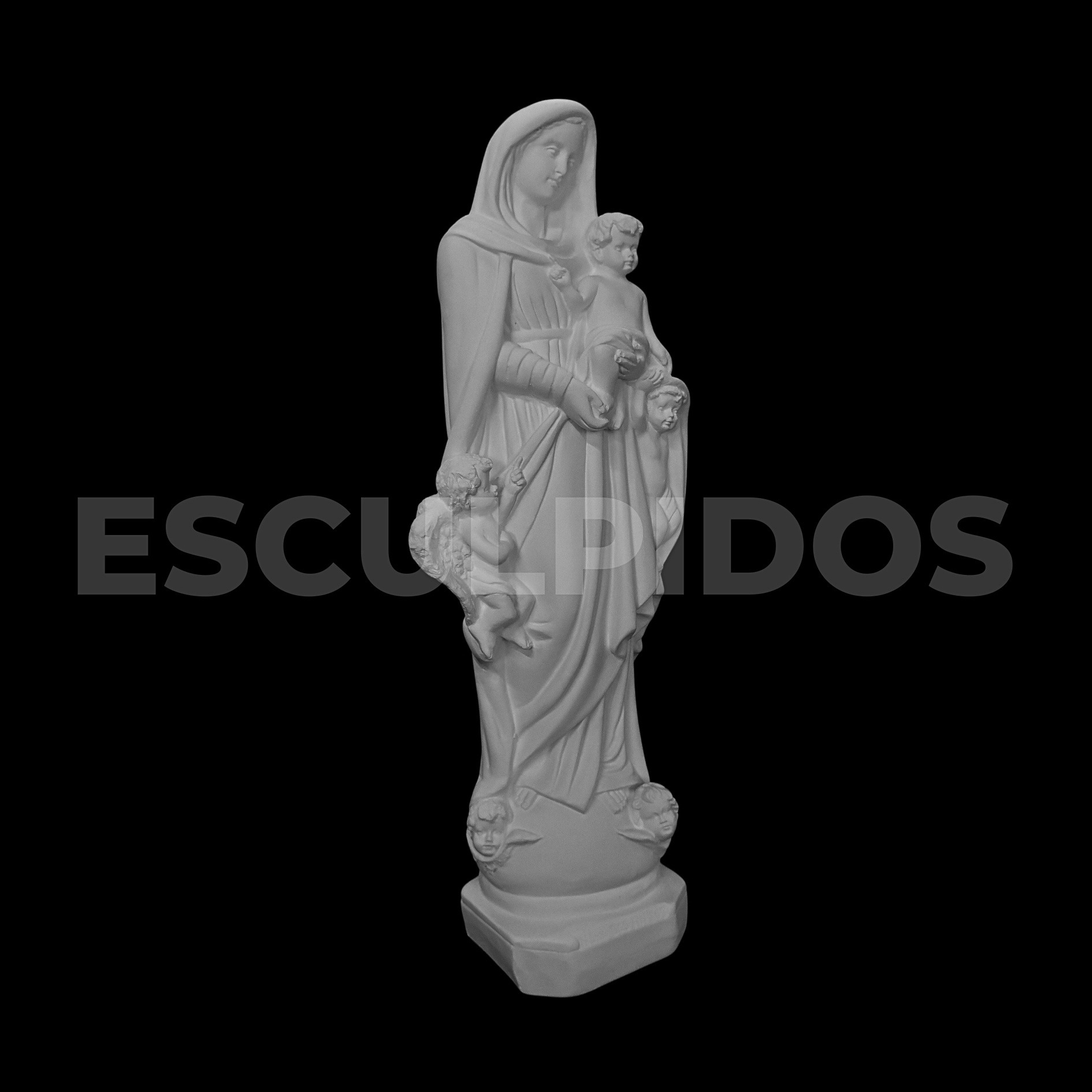 Nossa Senhora dos Anjos - 35 Cm - Imagem 2
