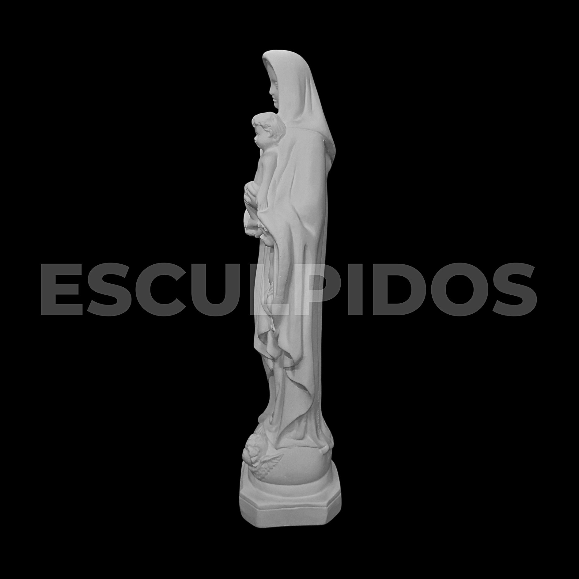 Nossa Senhora dos Anjos - 35 Cm - Imagem 5