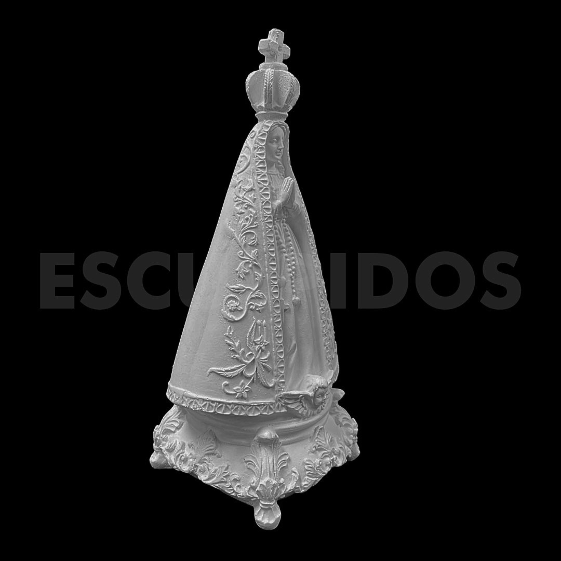 Nossa Senhora Aparecida - 24 cm - Imagem 2