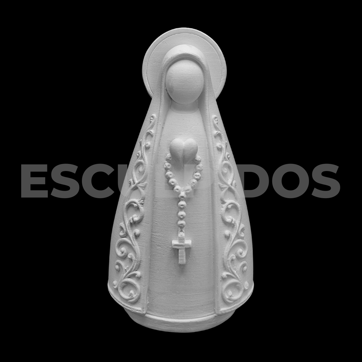 Nossa Senhora Aparecida Estilizada Arabesco - 18 cm