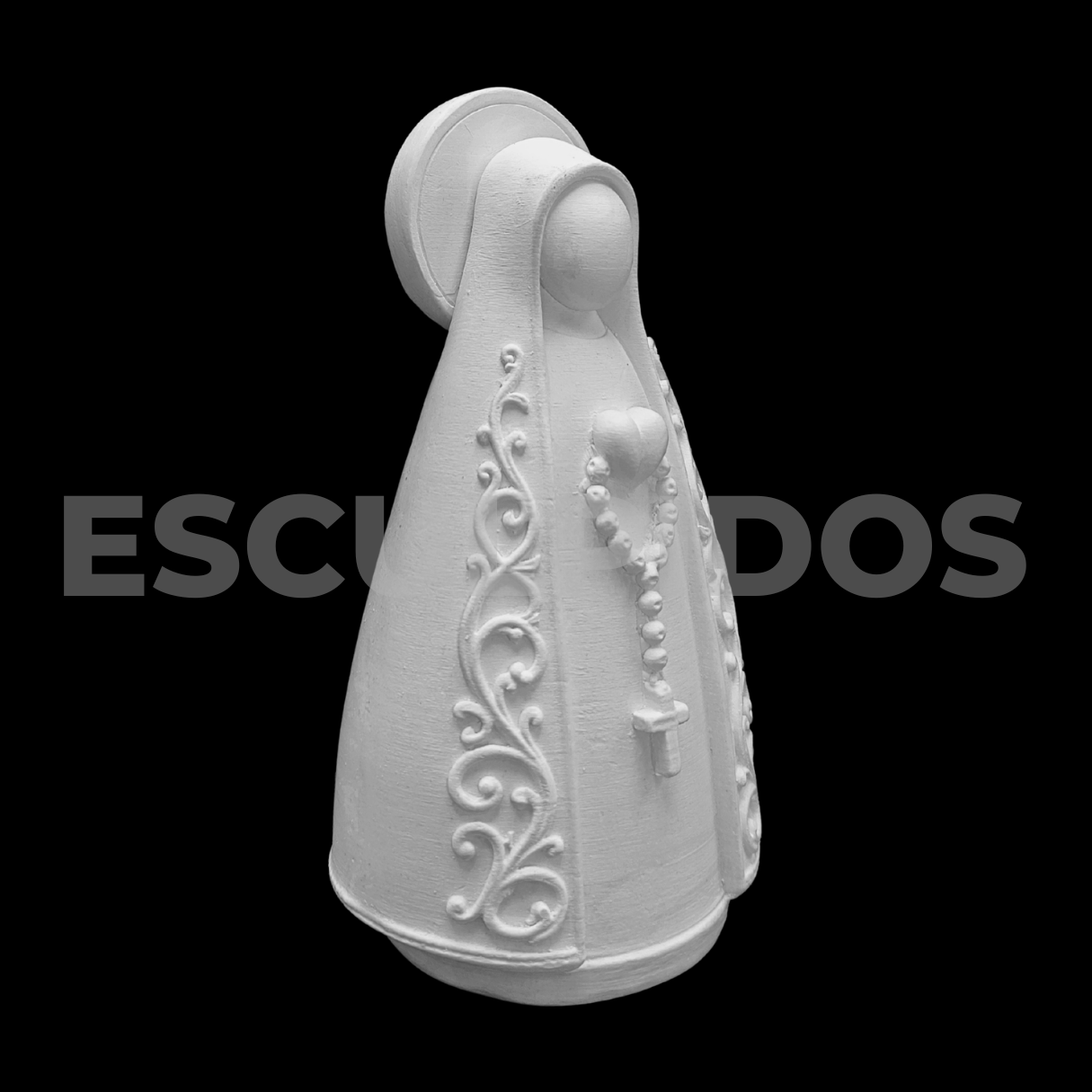 Nossa Senhora Aparecida Estilizada Arabesco - 18 cm - Imagem 6