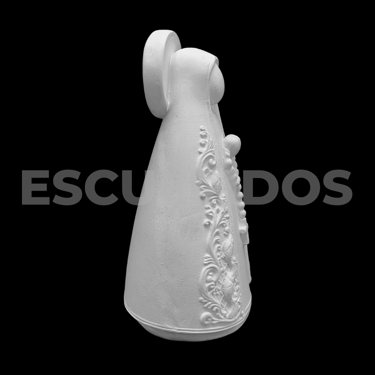 Nossa Senhora Aparecida Estilizada Peixes - 18 cm - Imagem 5