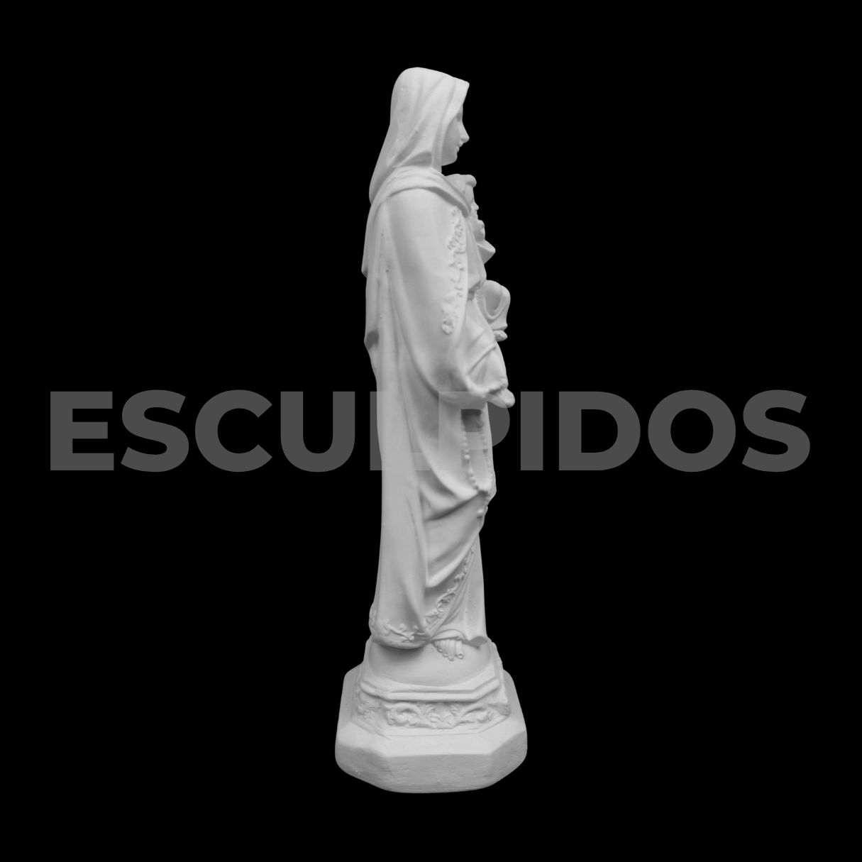 Nossa Senhora do Rosário - 23 Cm - Imagem 5