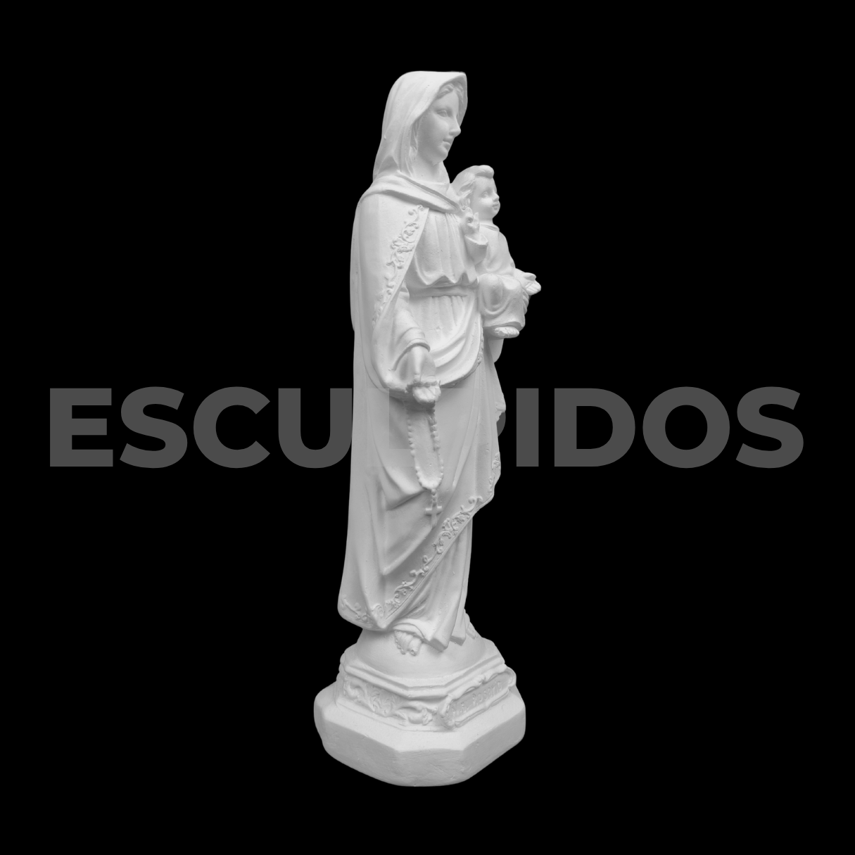 Nossa Senhora do Rosário - 23 Cm - Imagem 6