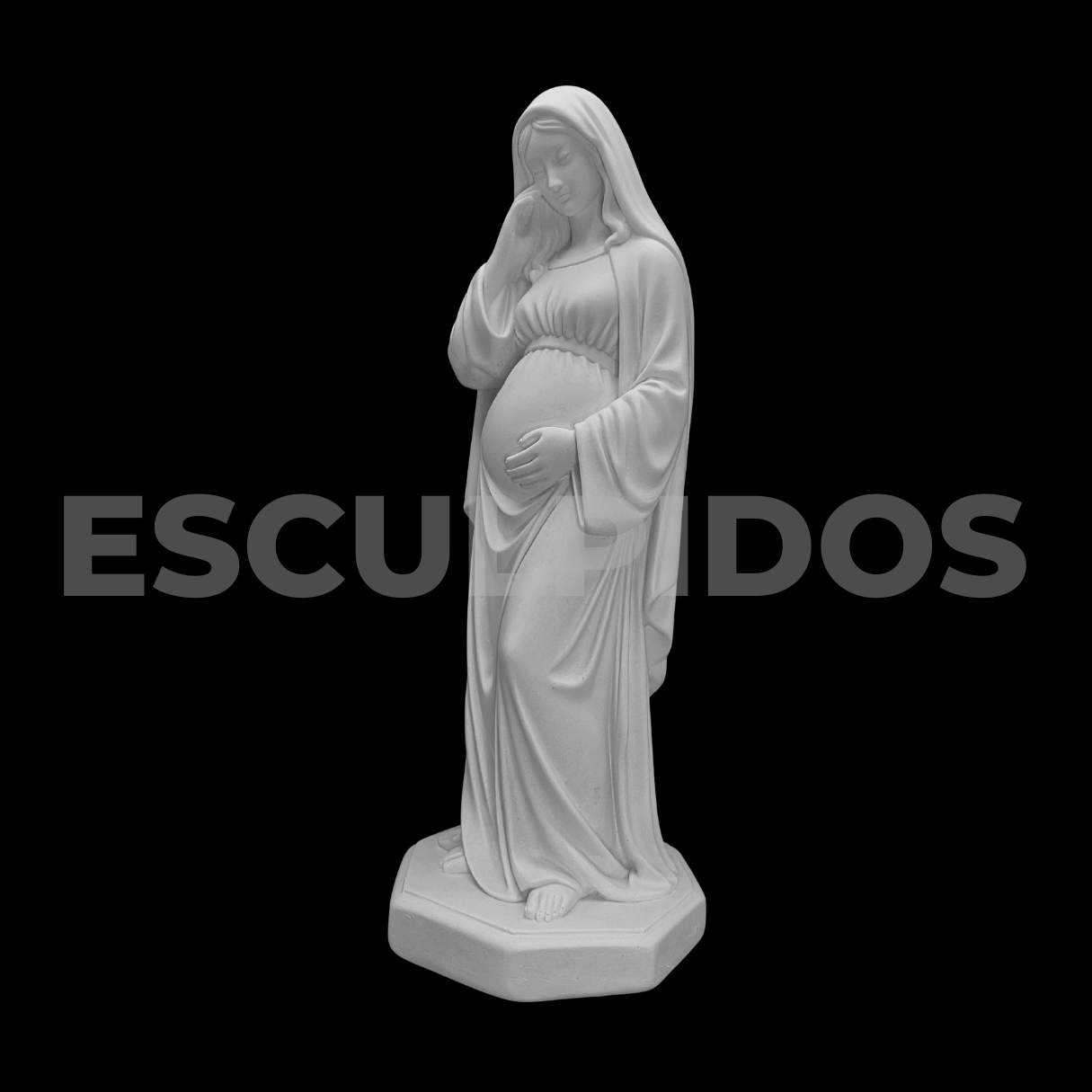 Nossa Senhora Grávida New - 32 cm - Imagem 2