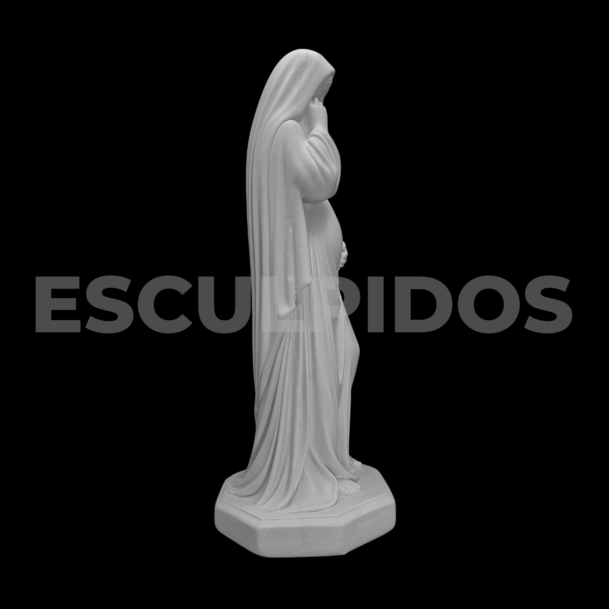 Nossa Senhora Grávida New - 32 cm - Imagem 5