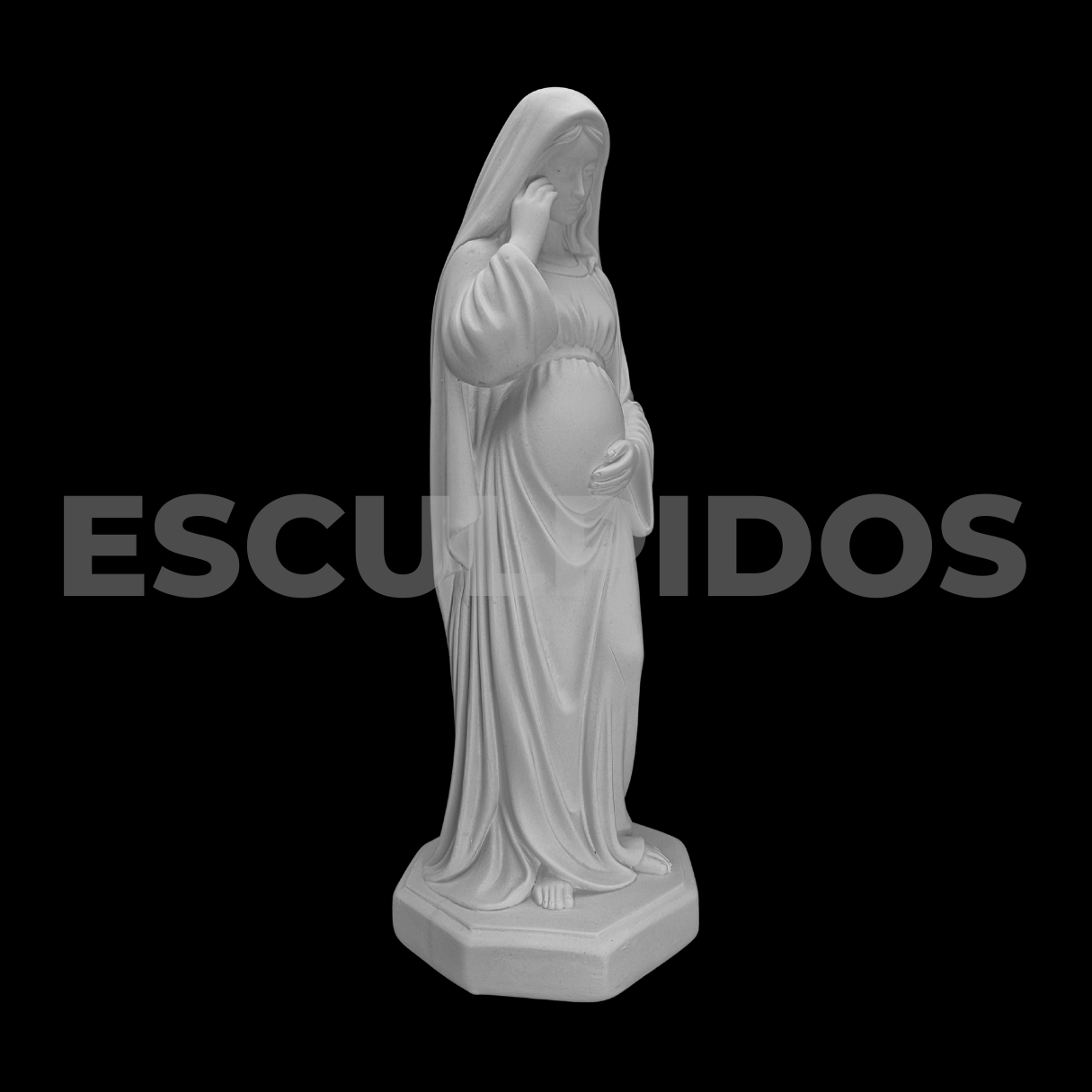 Nossa Senhora Grávida New - 32 cm - Imagem 6
