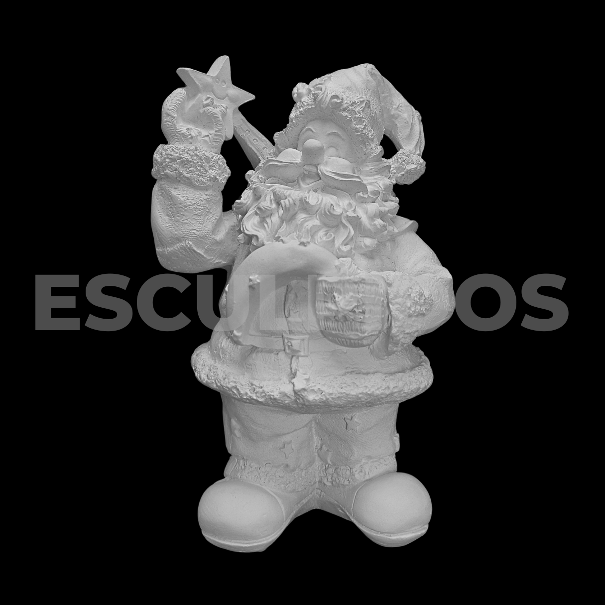 Papai Noel Estrela - 20 cm
