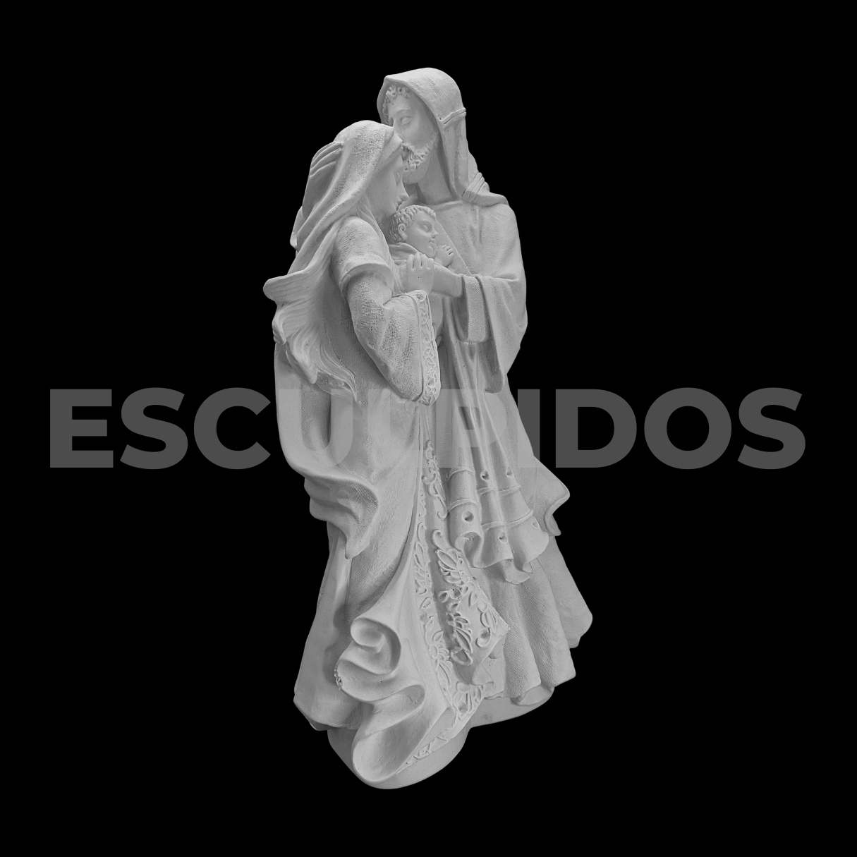 Sagrada Família Beijo Na Testa - 40 cm - Imagem 6